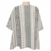 Boho Stripes Barber Cape,Salon Hair Cutting Cape for Women,Men,Kids,Adults,Haircut Cape with Adjustable Elastic Neckline Hairdressing Stylist Cape Gown Accessories Beige Geometric Modern Flower Stripe view 1