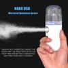CHEFFS HumidifiersUSB Rechargeable Face Steamer Humidifier Portable Air Humidifier Handheld Water Atomizer ABS Water Sprayer 30ML (Color : Blue) view 4