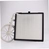White Plastic Nail Vacuum Cleaner Filter Frame 40w Reusable Dust view 4