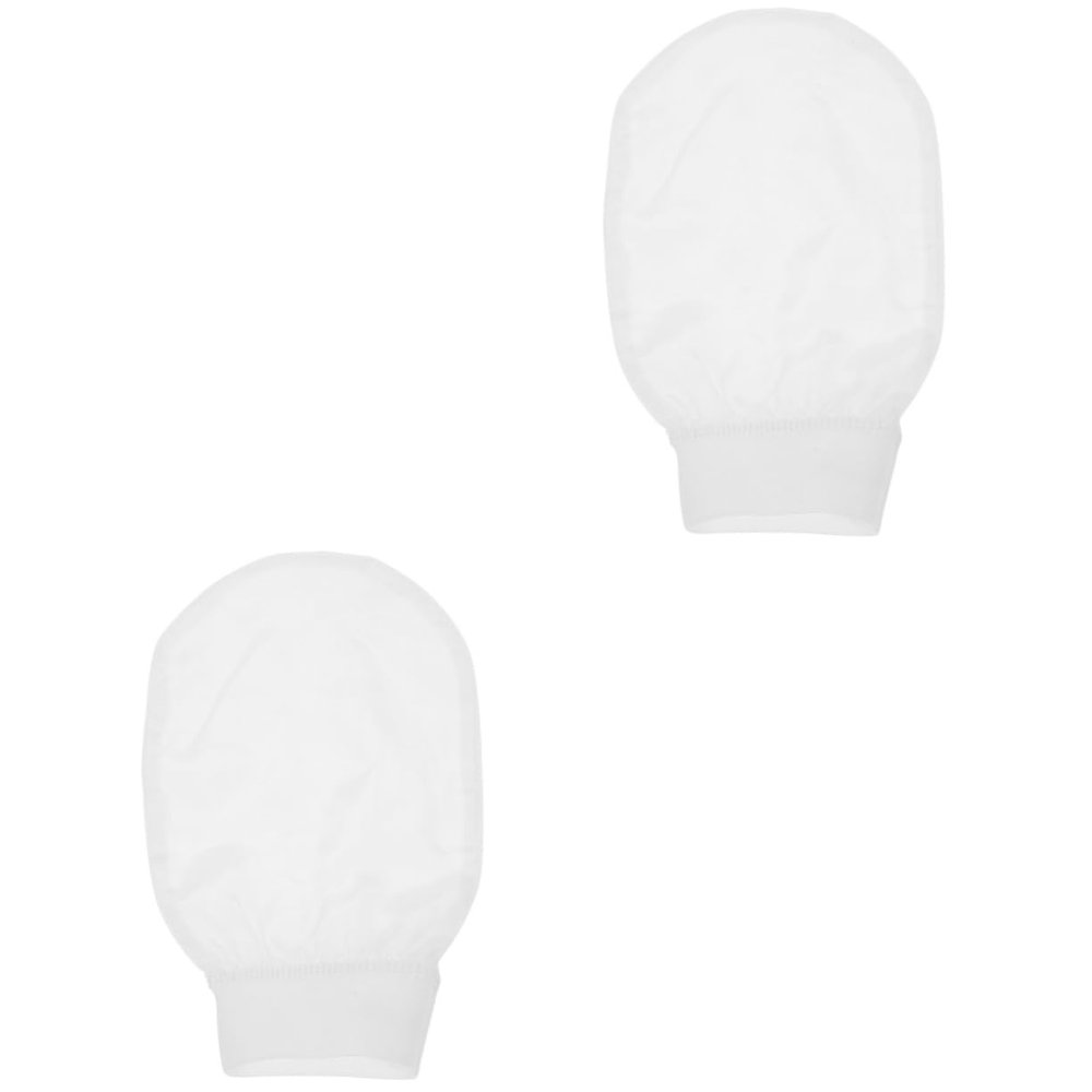 minkissy 2pcs Bath Brush Body Exfoliator Glove Shower Bathing Mitts Exfoliating Mittens for Men Women Comfortable Safe Material