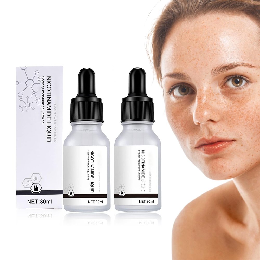 Spot Corrector for Face, Anti Aging Face Serum with Nicotinamide, Deep Hydrating and Moisturizing Instant Face Tightening Essence, Facial Serum Skin Care for Face Fine Lines for Women (2Pcs)
