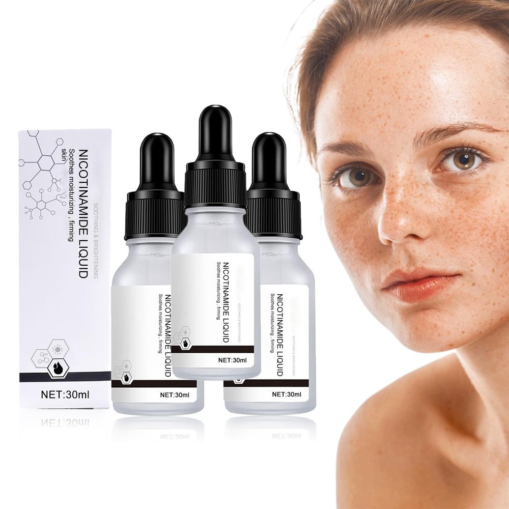 Spot Corrector for Face, Anti Aging Face Serum with Nicotinamide, Deep Hydrating and Moisturizing Instant Face Tightening Essence, Facial Serum Skin Care for Face Fine Lines for Women (3Pcs)
