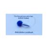 Atcdfuw Cleaning Brush,Reliable Back Brush Navels Cleaning Brush Belly Button Cleaner Face Brushes for Cleaning and Exfoliates, 5cm, Purple view 4