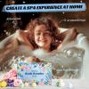 54 Pack Handmade Bath Bombs  11 Vibrant Colors & 9 Unique Scents, Long-Lasting Fizzy Bubbles & Colorful Magic, 7-Minute Dissolve for Relaxation, Perfect for Birthdays & Summer Self-Care view 4