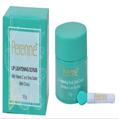 Perenne Lip Scrub For (Mint Choco) With Vitamin C and Shea butter (10 gm)