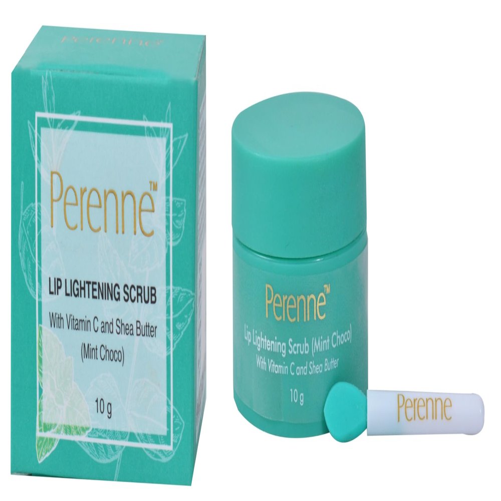 Perenne Lip Scrub For (Mint Choco) With Vitamin C and Shea butter (10 gm)