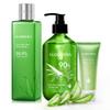 All Purpose Aloe Vera Gel Set - 3 Pieces - Skin Hydrator, 300g Aloe Vera Gel + Tea Tree Oil & 45g Aloe Gel Travel Size view 1