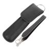 FRCOLOR Stainless Steel Nose Hair Trimmer and Eyebrow Clipper Tool with Storage Case for Men and Women Durable and Portable Nasal Hair Remover Multipurpose Grooming Tool for view 1