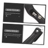 FRCOLOR Stainless Steel Nose Hair Trimmer and Eyebrow Clipper Tool with Storage Case for Men and Women Durable and Portable Nasal Hair Remover Multipurpose Grooming Tool for view 2