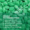 Italwax Top Line Emerald Jelly Wax 1.65lb (750g)  Ultra-Flexible Bright Green Glitter Gel for Large Areas, Applies in Super Thin Layers, Fast-Setting for Efficient Services  Made in Italy view 4