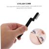 FRCOLOR 3pcs Mini Eyebrow Comb and Eyelash Brush Foldable Steel Lashes Separator for Women Beauty Tool for Precise Mascara Application and Eyebrow Grooming view 2
