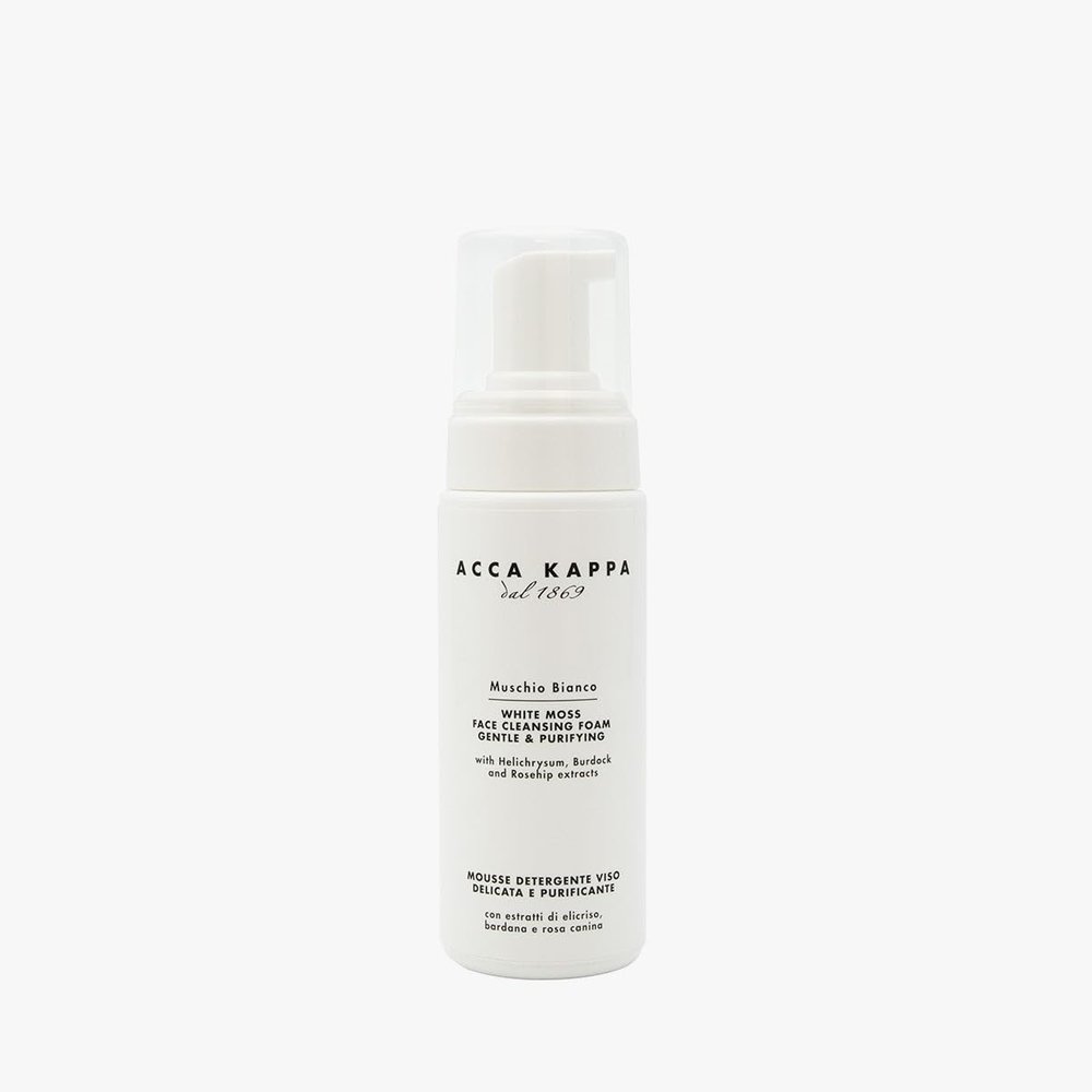 Acca Kappa Gentle White Musk Face Cleansing Mousse 200 ml Bottle