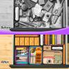 24 PCS Clear Toiletry Bag, Cosmetic Bag for Travel Makeup Organizer TSA Approved Pouch - Multicolor, Medium view 4