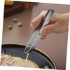 MAGICLULU 18pcs Stainless Steel Manual Tweezers Hair Clip Lash Remover for Extensions Blackheads view 4