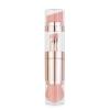 Makeup Brush Set, Portable Travel Lip Brush, Highlight Brush, Eyeshadow Brush, Eyebrow Brush, Loose Powder Brush, 5 in 1 Mini Facial Cosmetic Makeup Brush Set (Electroplated Rose Gold) view 3