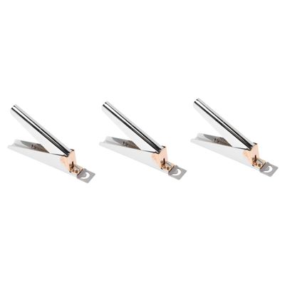 MAGICLULU 3pcs Extended Nail Clipper Stainless Steel Nail Trimmer Clippers Manicure Tool for Home Travel