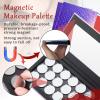 FixlyFido 2 Packs Magnetic Makeup Palette Empty - Large Mermaid Palette with Mirror - Magnetic Palette for Storage & Travel view 3