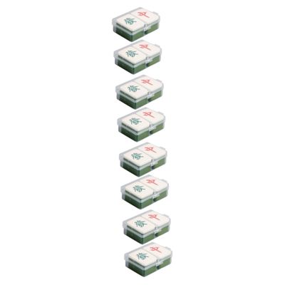 MAGICLULU 16pcs Mahjong Makeup Powder Puff Dual Use Beauty Blending Sponges for Liquid Hydrophilic Material Easy to Hold for Women Makeup Applications