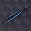 Alloy Tweezers, Microscope Tweezers for Mobile Phone Motherboard Fingerprint Line Wire Repair (Pointed tip) view 3