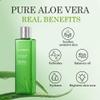 All Purpose Aloe Vera Gel Set - 2 Pieces - Skin Hydrator, 300g Aloe Vera Gel + Tea Tree Oil view 4