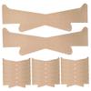 KUYYFDS Neck Lift Tape 20Pcs Elastic Breathable Neck Strips Self-adhesive Neck Tape Portable Sweatproof Wrinkle Removing Neck Tightening Tape Skin Color view 1