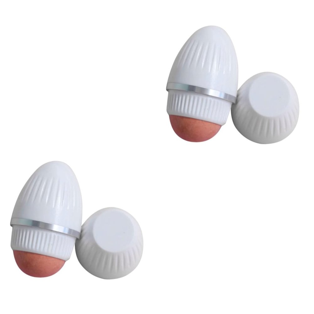 MAGICLULU 2pcs Oil Absorbing Roller Ball Volcanic Face Roller Blotting Cleansing Oil Pore Cleaner