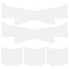 KUYYFDS Neck Lift Tape 20Pcs Elastic Breathable Neck Strips Self-adhesive Neck Tape Portable Sweatproof Wrinkle Removing Neck Tightening Tape Semitransparent view 1