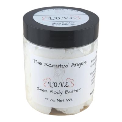 5 oz L.O.V.E. Whipped Shea Body Butter, Compared to Love Spell, Gift for Women, Unisex, Men, Birthday