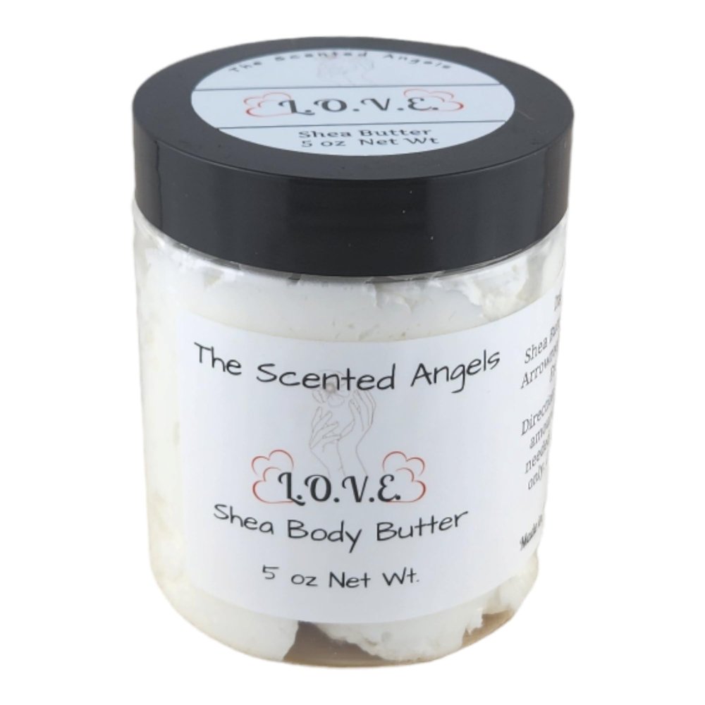 5 oz L.O.V.E. Whipped Shea Body Butter, Compared to Love Spell, Gift for Women, Unisex, Men, Birthday