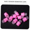 NOLITOY 40pcs Nail Soaker Covers Multi-use Manicure Hand Pedicure Accessory Soft Fit Nail Remover Pads view 2