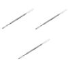 MAGICLULU 3pcs Stainless Steel Makeup Mixing Tool Silver Bar for Foundation Eye Shadow Concealer view 1