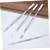 MAGICLULU 5pcs Stainless Steel Makeup Mixing Tool Foundation Stirrer for Cosmetics Bar Tools Beauty Spatulas Easy Clean view 2