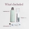 DERMAFLASH DERMAPORE+ Skin Care Device, Ultrasonic 2-in-1 Pore Extractor and Skincare Infuser, Seafoam view 3