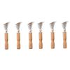 FRCOLOR 6pcs Scalp Sweep Detoxing Comb Detangler Brush Wire Rake Cleaners Hair Brush Cleaner Tool view 1