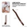 TADA Natural - 12PCS Straight Razors for Men and Women for Eyebrow Straight Edge, Beard, Disposable Razors (Brown) view 4