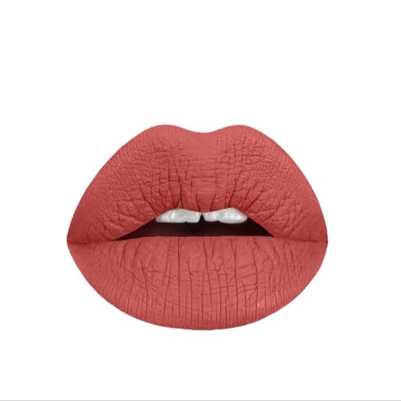 Aromi Ginger Spice Matte Liquid Lipstick | Nutmeg, Terra Cotta Lip Color, Vegan & Cruelty-free Beauty, Burnt Orange, Long-lasting, Smudge Proof, Handmade (Ginger Spice)