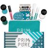 Prim and Pure Kids Makeup Gift Set - Stencil, Makeup Eyeshadow Bioglitter Lip Gloss and Cosmetic Bag Mirror Makeup Brush Accessories (Mermaid Blue) view 1