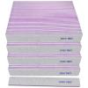 100/180 Grit Nail File (100 Pack), Emery Board Nail Files for Acrylic Nails and Natural Nails, Double Sided Emory Boards Professional Nail Filer Reusable Washable Manicure Square Gray view 1