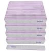 80/80 Grit Nail Files (100 Pack), Heavy Coarse Emery Boards for Acrylic Nails and Gel Nails, 80 Grits Double Sided Nail File Emory Professional Nail Filer Reusable Washable Manicure Square Gray view 1