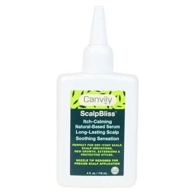 Canviiy ScalpBliss Itch-Calming Serum, Long-Lasting Soothing Scalp Moisturizer for Dry itchy Scalp, Enriched with Aloe Vera, Witch Hazel, Manuka Honey and Peppermint Oil (Natural Based)