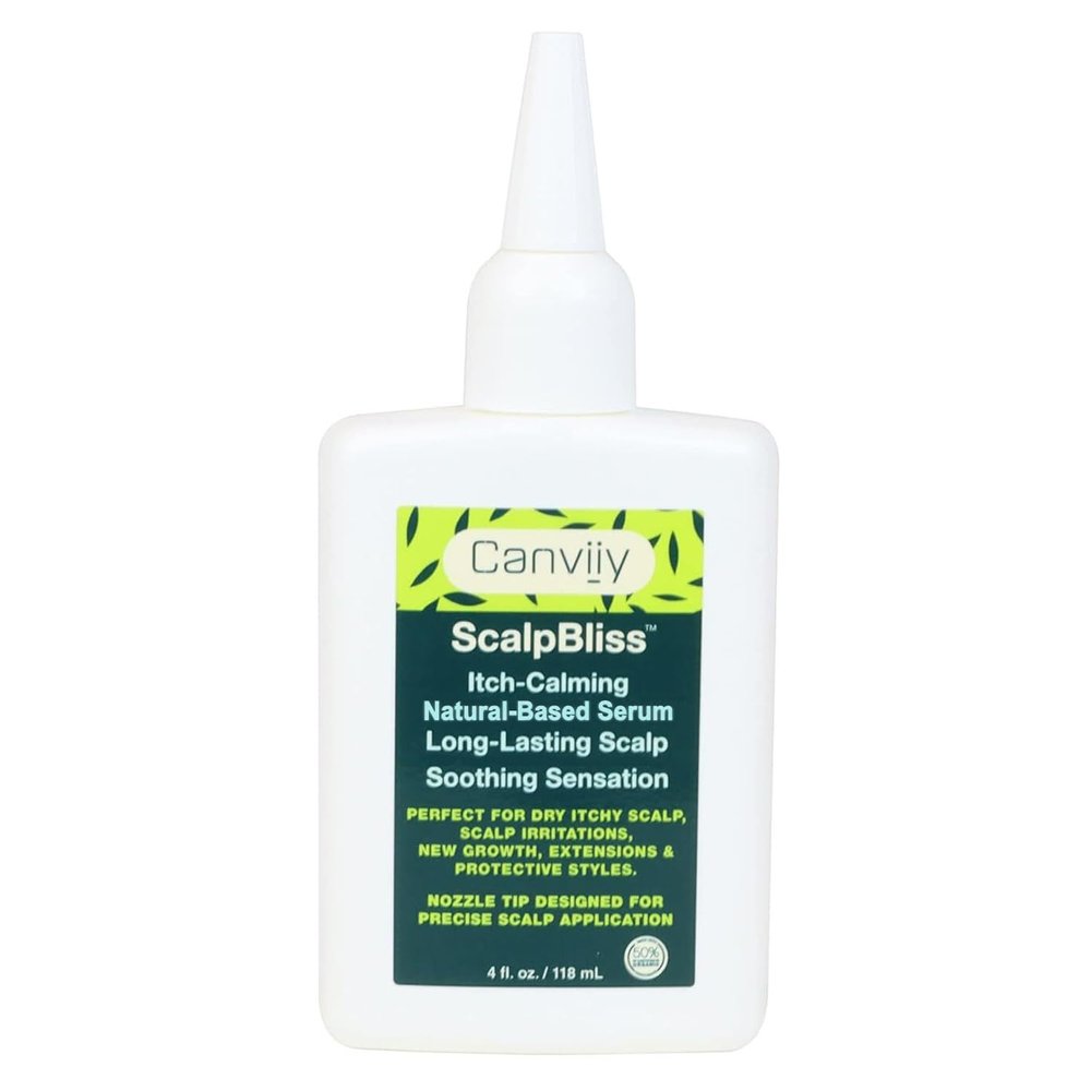 Canviiy ScalpBliss Itch-Calming Serum, Long-Lasting Soothing Scalp Moisturizer for Dry itchy Scalp, Enriched with Aloe Vera, Witch Hazel, Manuka Honey and Peppermint Oil (Natural Based)