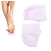 FRCOLOR 1pair Protective Heel Sleeve for Women Gel Heel Socks Foot Care Blisters Prevention Comfortable Elastic for High view 3