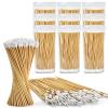 1000PCS 6" Pointed Cotton Swabs - Long Swab with Bamboo Sticks - Lint Free, Highly Absorbent Precision Cotton Tip for Tight Space Cleaning view 1