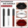 AMY'S DIARY Dark Red White Black Matte Plum Liquid Lipstick 3Pcs Sets,24-hour Lipstick Long Lasting Permanent L Magic Lipstick Waterproof Lip Stain 24 Smudge Waterproof for Women (Set17) view 3