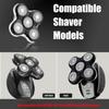 Balder Pro Shaver Peplacement Heads for Remington Balder Pro Head Shaver Model XR7000/XR1500/XR1501 Electric Shaving for Bald Men (Heads/1pc) view 2