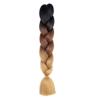 Braiding Hair Brown Ombre 24 Inch Braid Hair Extensions Hot Water Setting (C14-1Pack) view 2