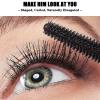 4D Silk Fiber Lash Mascara Waterproof - Natural Long Lasting Mascara Black Volume and Length, Thickening Lengthening No Clumping view 3