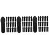 FRCOLOR 300pcs Eye Shadow Brushes Eyeshadow Applicator Sponges Tips Makeup Tool for Business Trips Parties Daily Use view 1