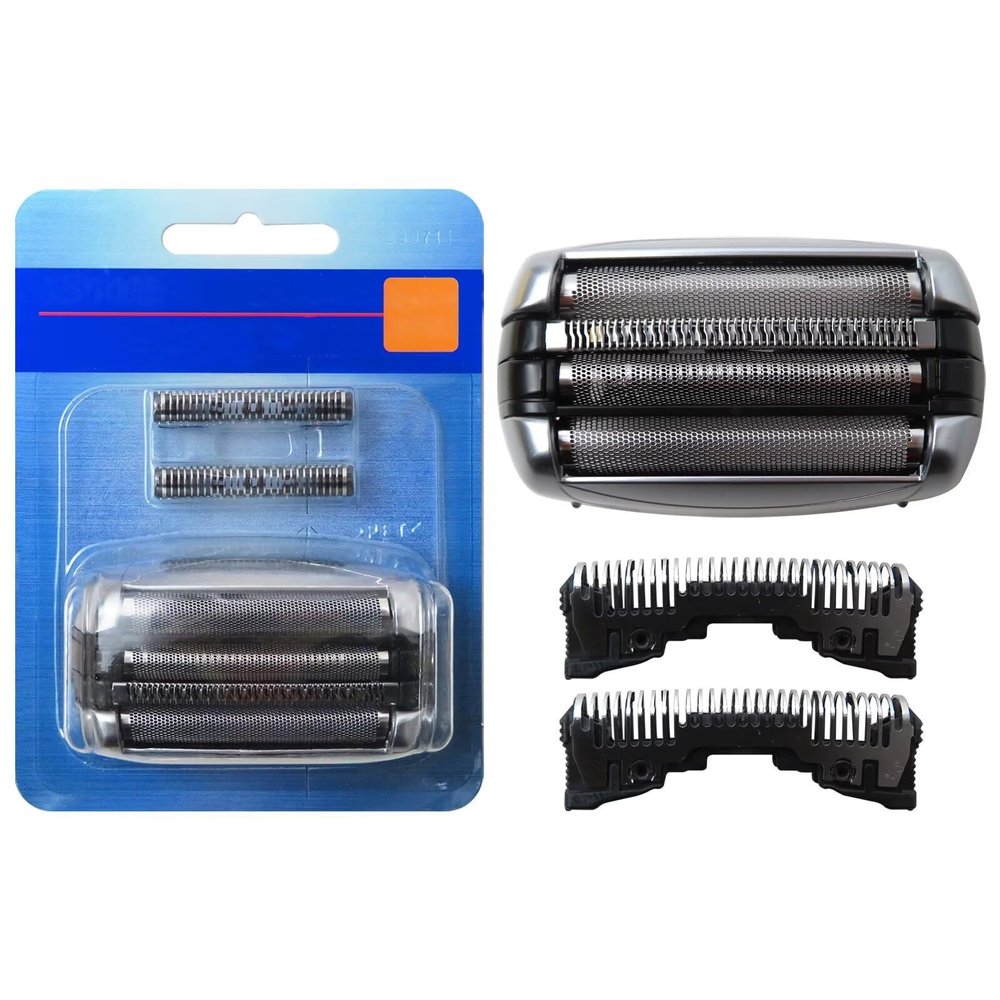2024 Version WES9020PC Out Foil and Blade (Cutters) Set Replacement for Panasonic ARC4 4-Blade Shaver
