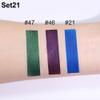 AMY'S DIARY Blue Green Dark Purple Matte Plum Liquid Lipstick 3Pcs Sets,24-hour Lipstick Long Lasting Permanent L Magic Lipstick Waterproof Lip Stain 24 Smudge Waterproof for Women (Set21) view 4
